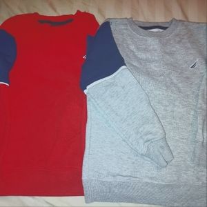 2 Nautica boys sweatshirts XL size 7